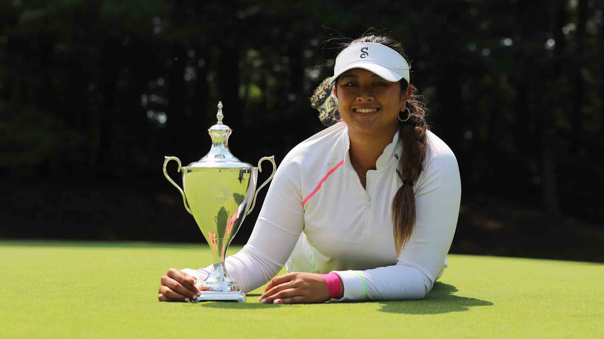 Lilia Vu during the final round of the Twin Bridges Championship