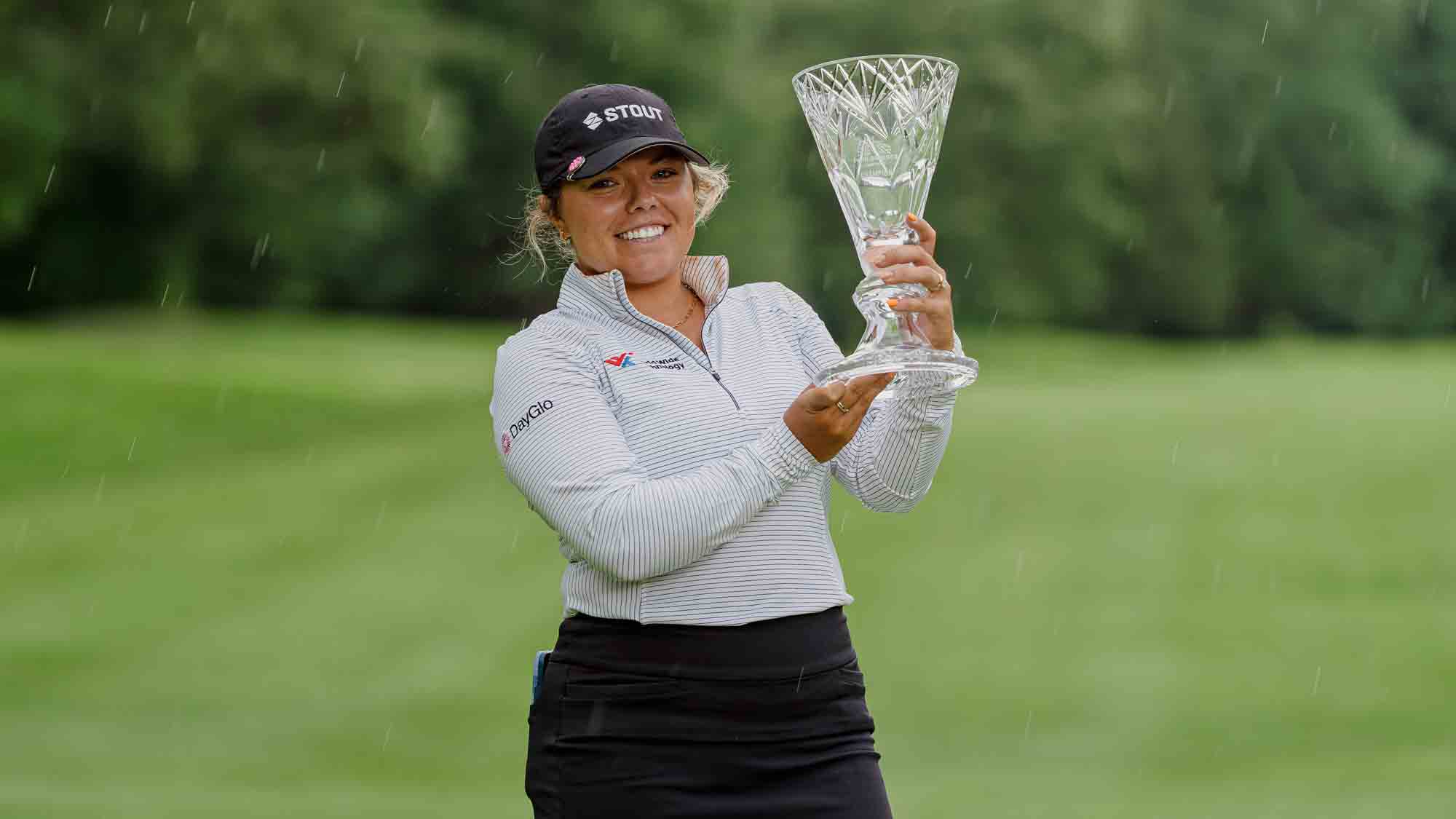 Lauren Stephenson during the final round of the Twin Bridges Championship