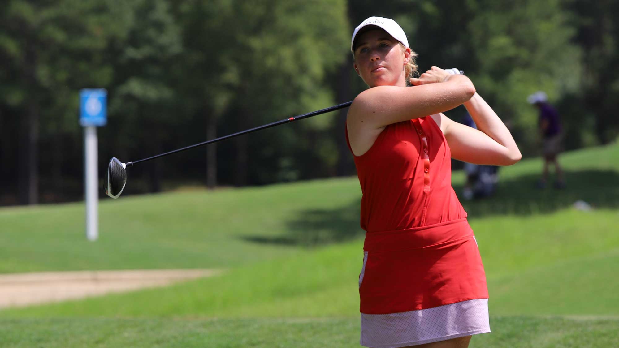 Casey Danielson during the opening round of the Murphy USA El Dorado Shootout