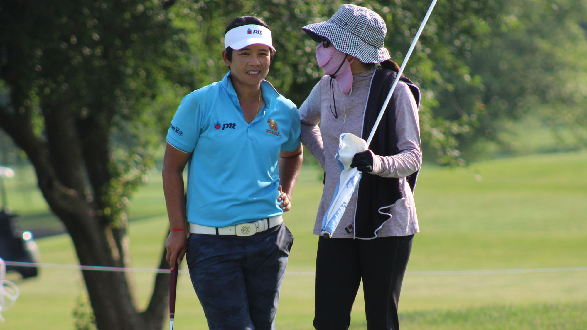 Nontaya Srisawang Smiles at the Forsyth Classic 