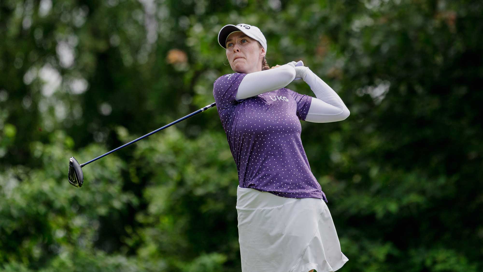 Brittany Altomare during the opening round of the Hartford HealthCare Women’s Championship