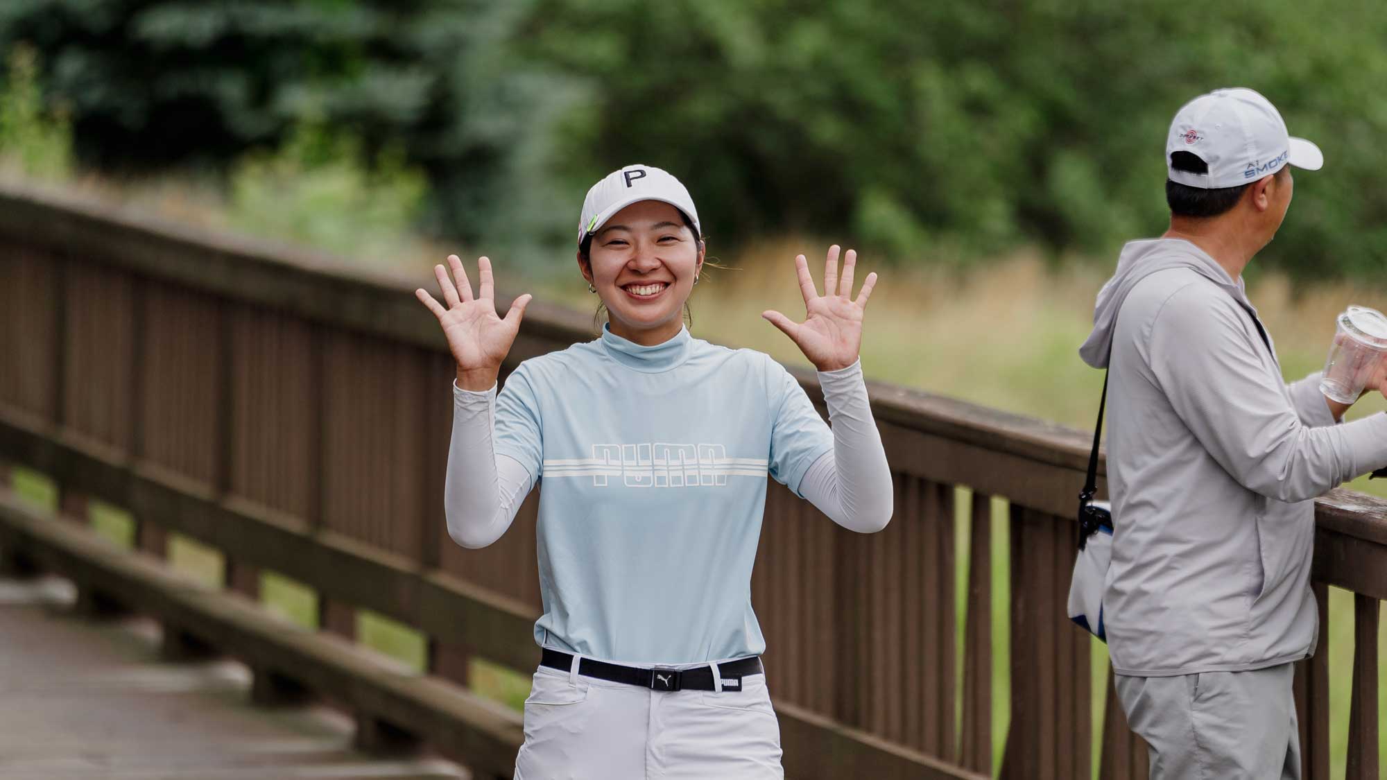 Yurika Tanida during the opening round of the Hartford HealthCare Women’s Championship