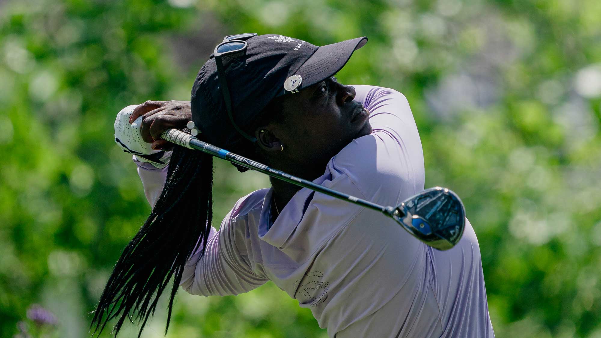 Lakareber Abe during the second round of the Hartford HealthCare Women’s Championship
