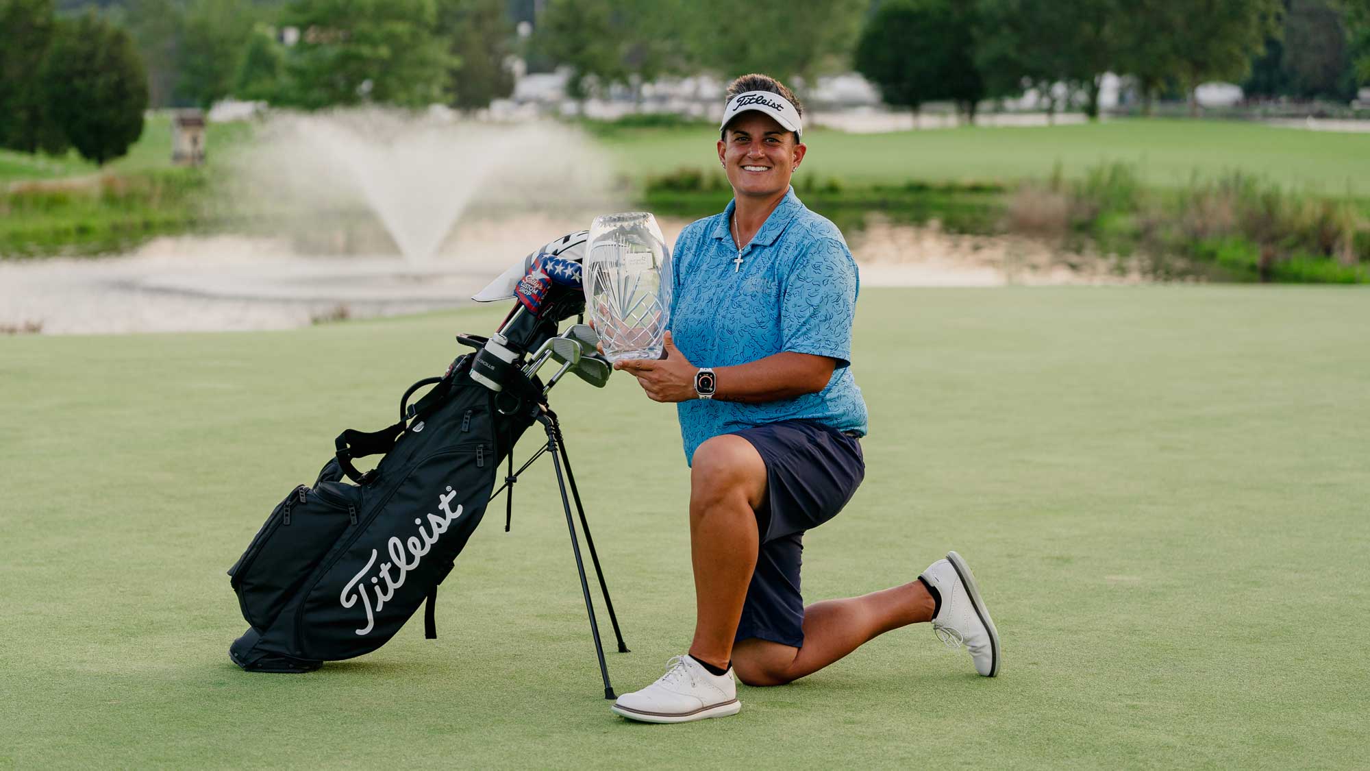 Daniela Iacobelli during the final round of the Hartford HealthCare Women’s Championship