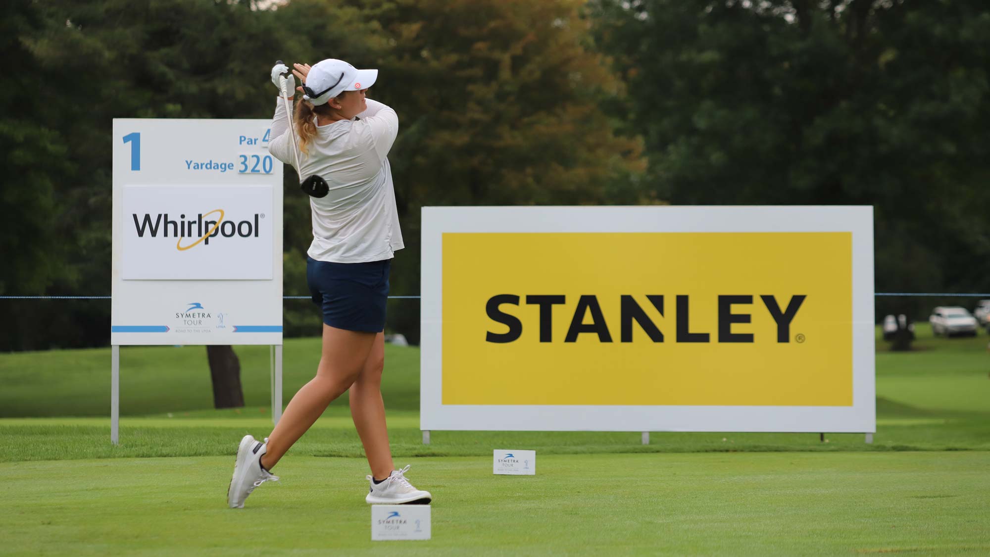 Lauren Coughlin during the opening round of the 2021 Four Winds Invitational