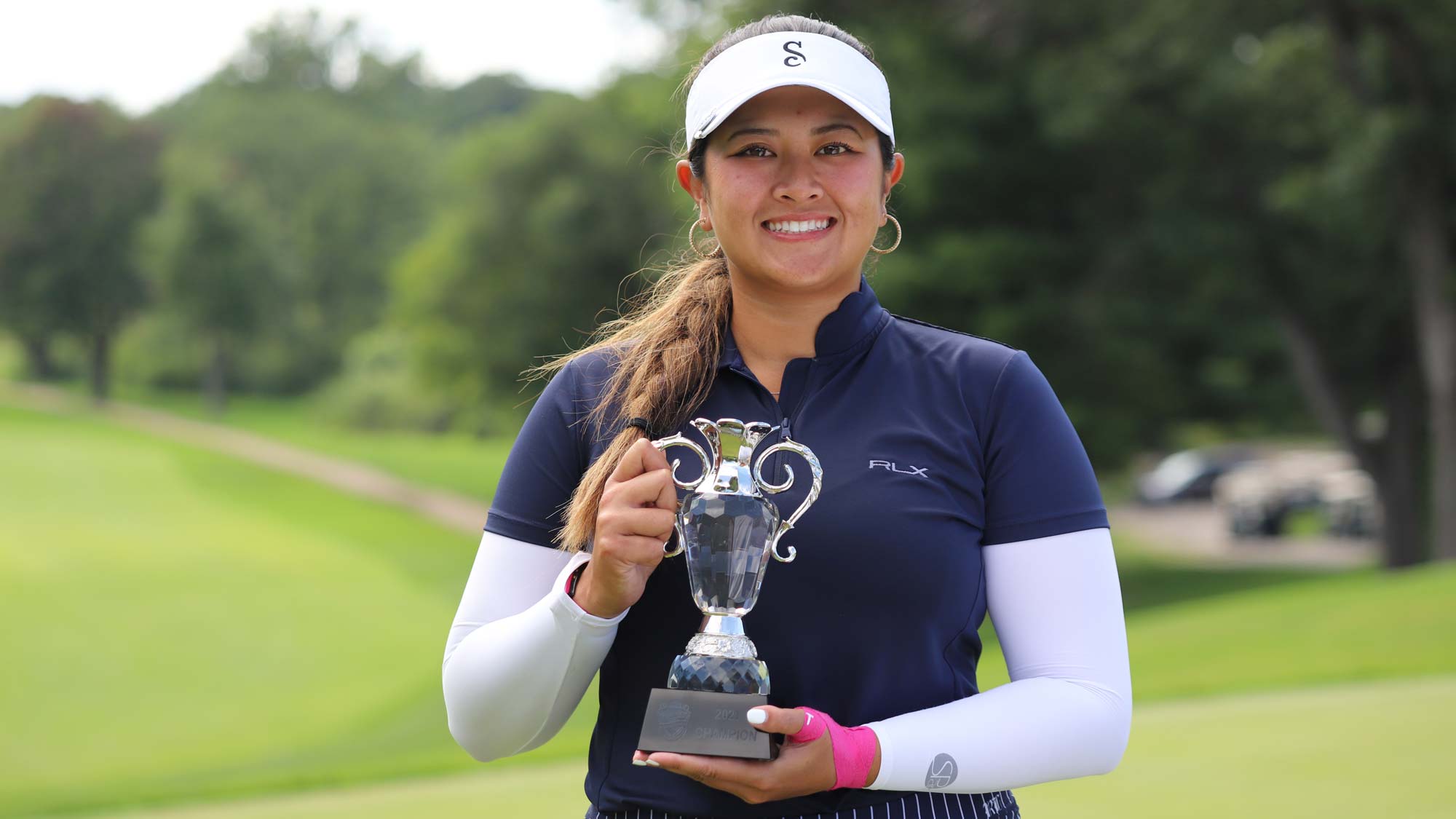 In The WInners Circle With Lilia Vu Four Winds Invitational Epson Tour