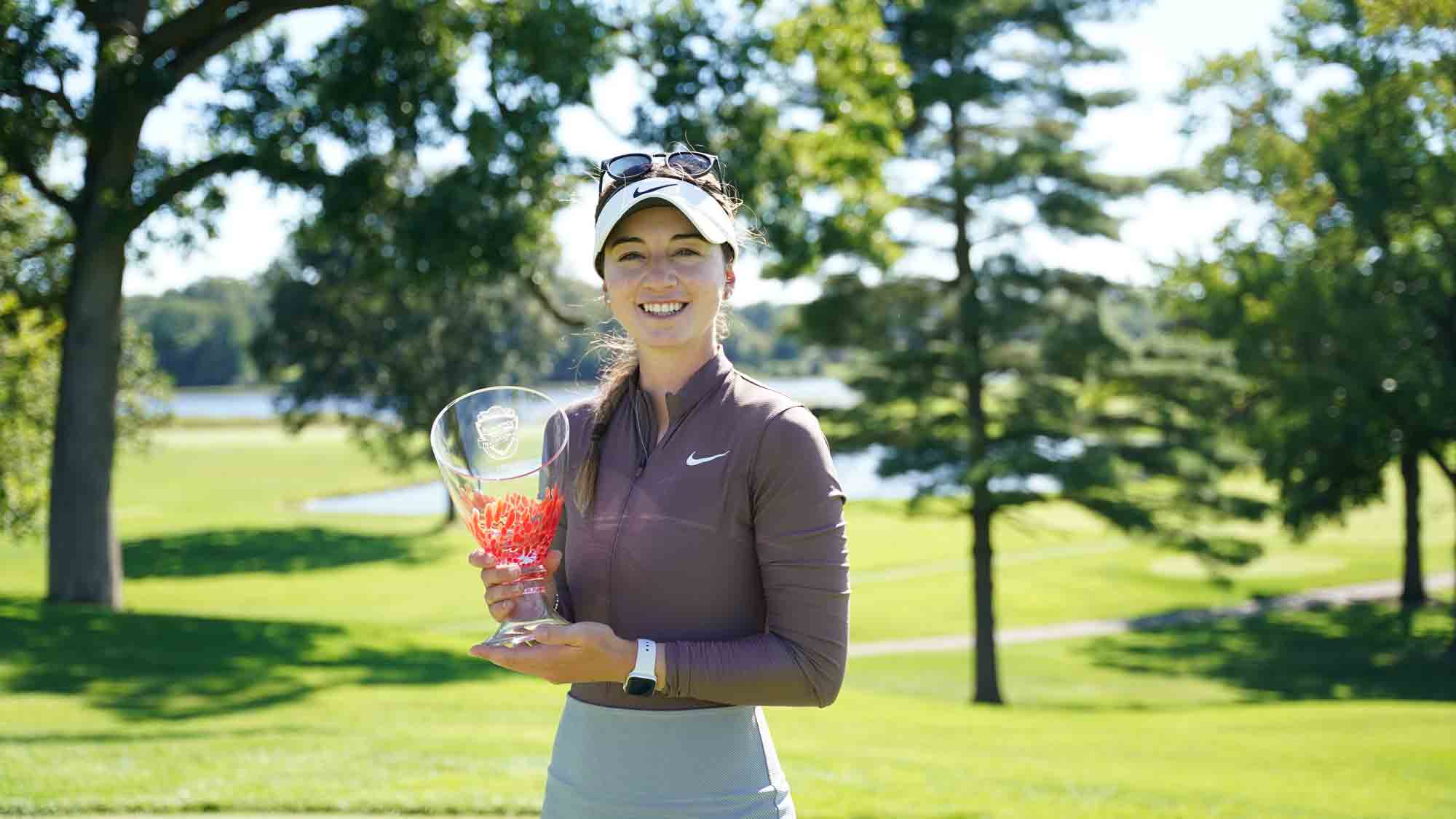 Gabriela Ruffels during the final round of the Four Winds Invitational