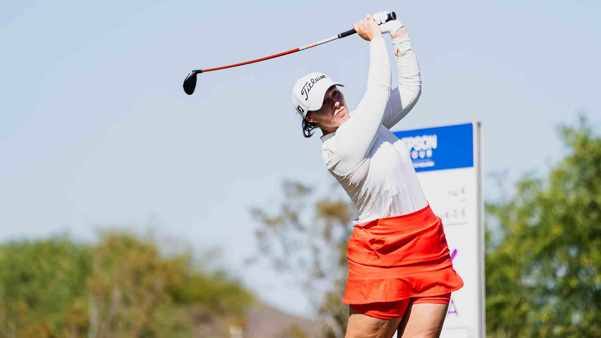 Madison Young during the second round of the Casino Del Sol Golf Classic