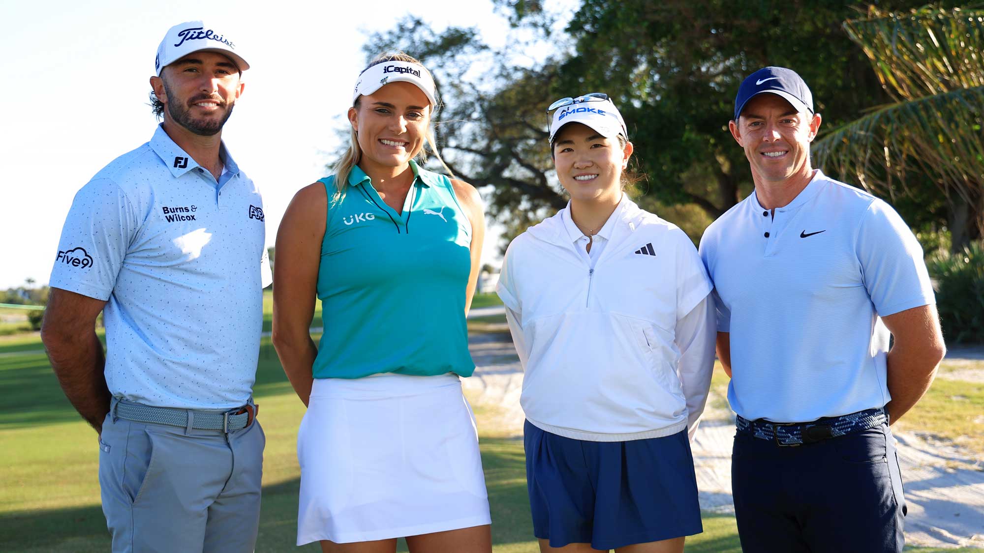 Max Homa, Lexi Thompson, Rose Zhang, Rory McIlroy