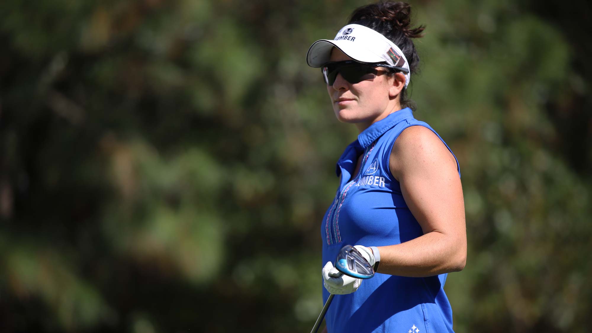 Rachel Rohanna during practice round at Pinehurst No. 6 ahead of LPGA Q-Series on Monday, October 21